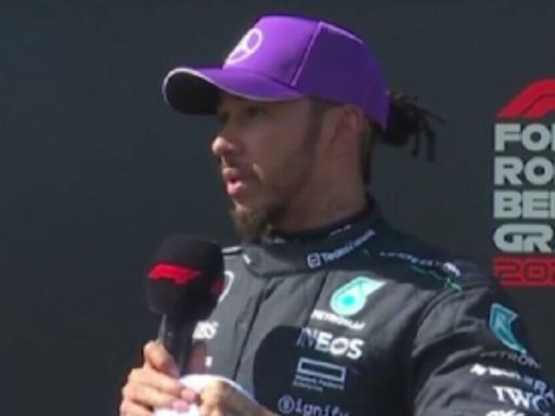 Lewis Hamilton shows true colours immediately after Belgian GP loss to Russell