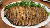 Gail Simmons serves brisket with hot horseradish dressing for Passover