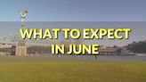 Looking ahead to June – warm temperatures forecast to continue