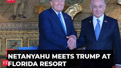 Israeli PM Netanyahu meets Trump at Florida resort ahead of 2024 US election