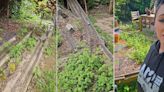 Homeowner finds huge abandoned model railway in back garden