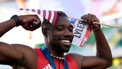 Noah Lyles leaves no doubt in the 100 meters at the U.S. track trials