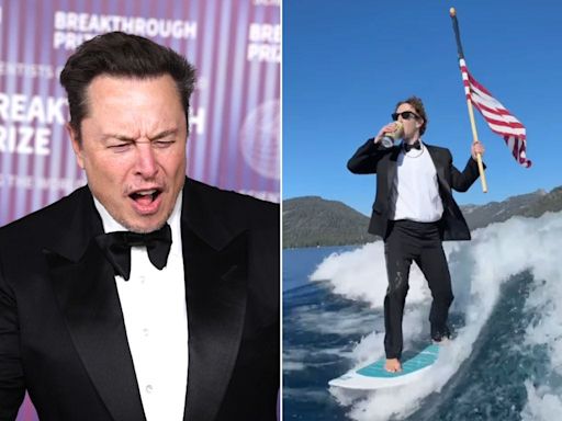 Elon Musk mocks Mark Zuckerberg's big hydrofoil swag moment, says he prefers to work instead of having fun on yachts
