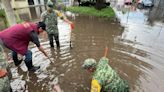 VIDEO: Ejército aplica Plan DNIII-E en Pachuca tras inundaciones causadas por fuertes lluvias | El Universal