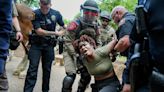 Riot police clash with pro-Palestine protesters on college campuses across US