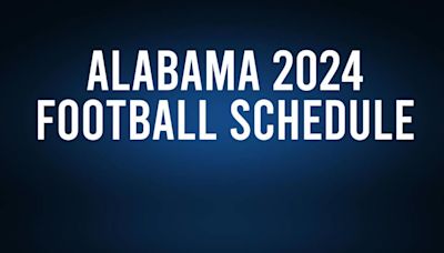 Alabama 2024 Football Schedule, Record, Results