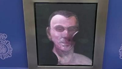 La policía española recupera un cuadro robado de Francis Bacon valorado en 5,4 millones de dólares - Diario Río Negro