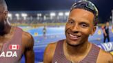 Andre De Grasse has eyes set on Americans at World Athletics Relays