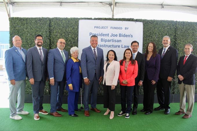 California’s U.S. Senator Alex Padilla and Representatives Grace Napolitano and Nanette Barragán Joined the Bureau of Reclamation...