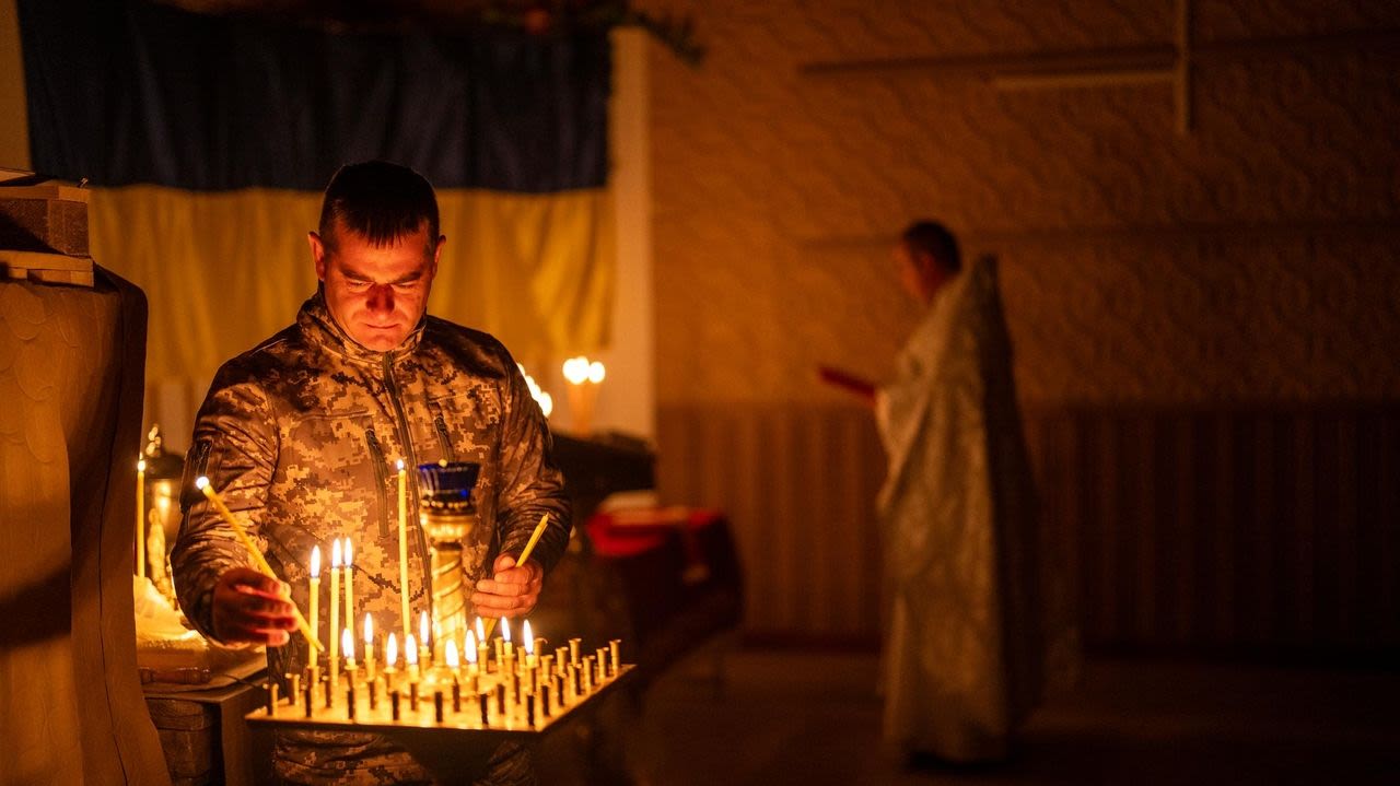 Ukraine marks its third Easter at war as it comes under fire from Russian drones and troops