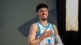 Hornets' LaMelo Ball wears protective ankle braces in first practice since February fracture