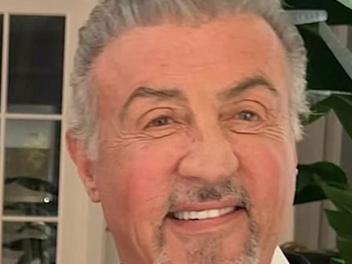 Sylvester Stallone shows off new hairline - as he holidays with family