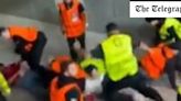 Police investigating after video shows fan being punched and kicked by Euro 2024 stewards