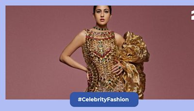 Sara Ali Khan radiates golden goddess vibes in an embellished gown, fans ask 'Cleopatra who?'