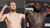 UFC Fight Night 207 weigh-in video: Alexander Volkov, Jairzinho Rozenstruik combine for 515.5 pounds