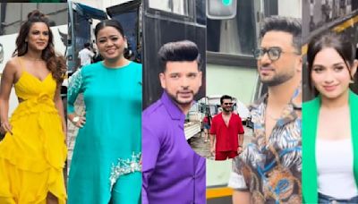 Laughter Chefs: Nia Sharma, Bharti Singh, Karan Kundrra, Aly Goni, Arjun Bijlani and Jannat Zubair grace set in style - Watch