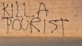Outrage as ‘kill a tourist’ graffiti seen in Majorca amid anti-holiday protests