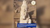 Archaeologists find top half of giant Ramesses II statue, completing a century-long puzzle