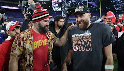 Jason and Travis Kelce Head to Europe Amid Taylor Swift's UK Tour