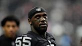 Arrestan a Chandler Jones, de los Raiders, por violar orden de protección