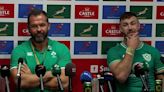 Andy Farrell and Caelan Doris speaking after Ireland beat South Africa