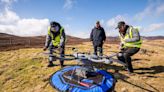 'Game-changing' drone technology delivers 5G connectivity in Angus glens mountain rescue demo mission