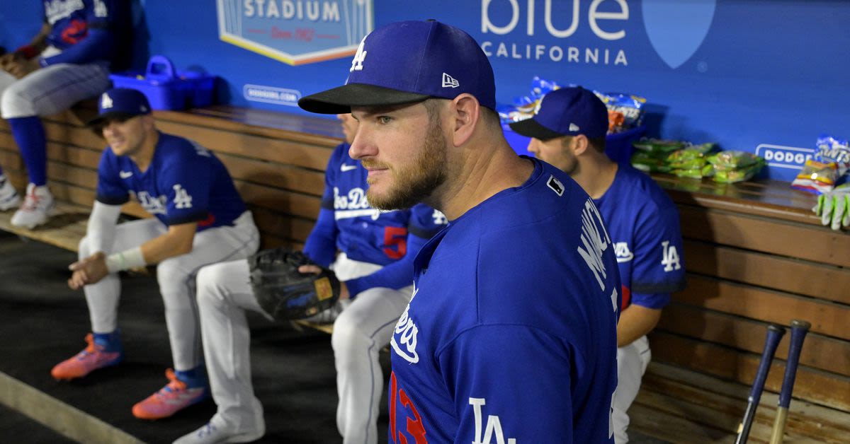 Max Muncy is sitting more against left-handed pitching this season