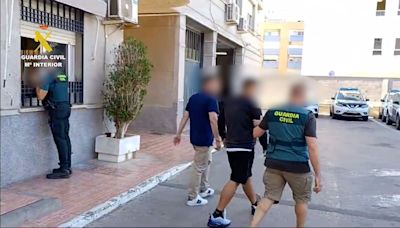 Desmantelada en Alicante y Murcia una organización criminal que robó 122.000€ en varias provincias