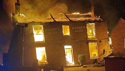 13 jaw-dropping photos of The Crooked House fire and 'unlawful' demolition