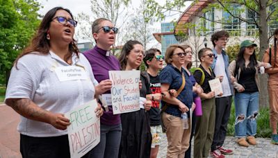 Pro-Palestine, 'Cop City' protests return to Emory, arrests made at UGA encampment - WABE