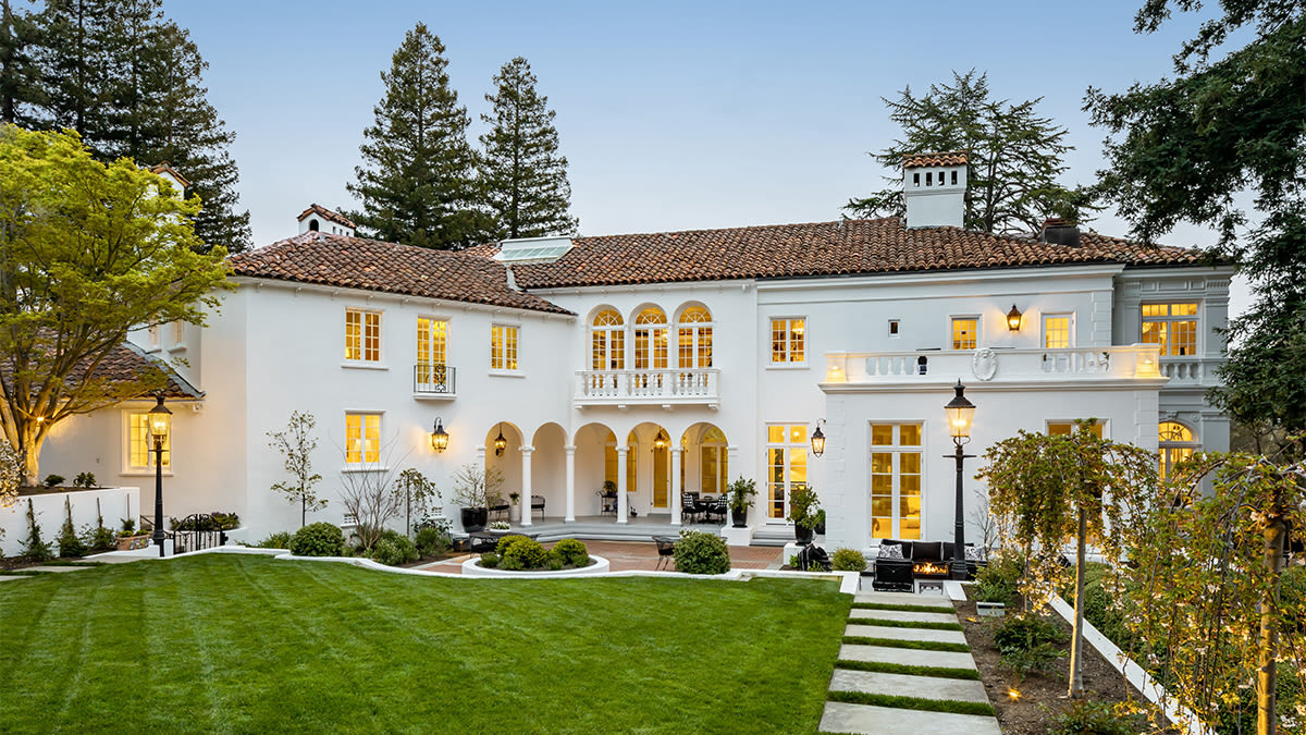 This $14.5 Million Bay Area Estate Features a Tennis Court and Rose Gardens