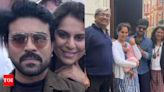 Ram Charan and Upasana enjoy London with friends; their adorable daughter Klin Kaara too, makes an appearance: pics inside | - Times of India