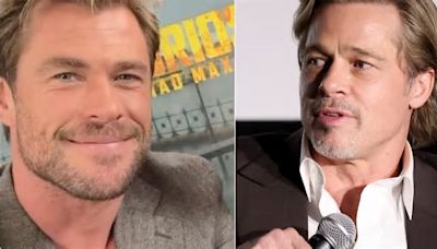 Chris Hemsworth revela que quedó “desencantado” de Brad Pitt por un incómodo encuentro