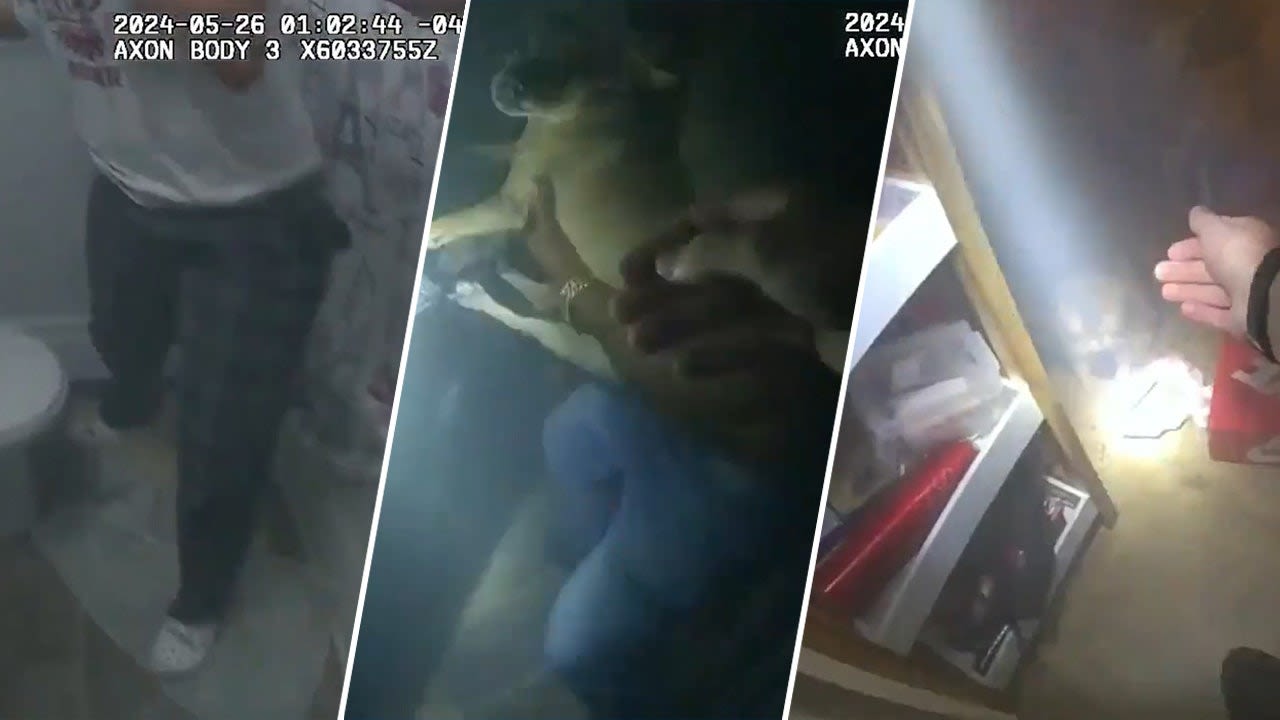 Police officer breaks down door to rescue teen, pets trapped in burning building: bodycam