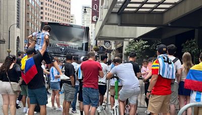 La manía por Messi se apodera de Atlanta en vísperas del partido inaugural de la Copa América de Argentina contra Canadá