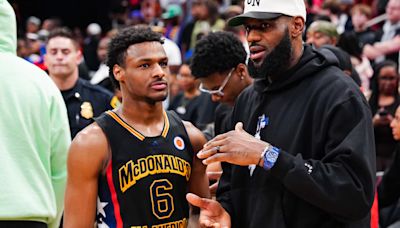 Should Sixers draft Bronny James to bait LeBron James away from Lakers in NBA free agency?