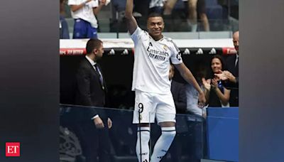 Mbappe unveiled as Real Madrid player in front of packed home crowd, calls signing "dream come true" - The Economic Times