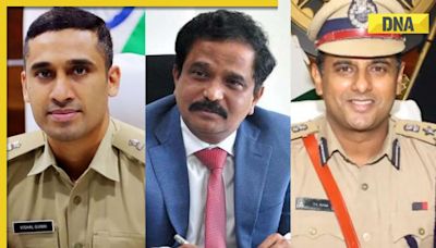 Who are the three IPS officers suspended for harassing, arresting Mumbai actor?