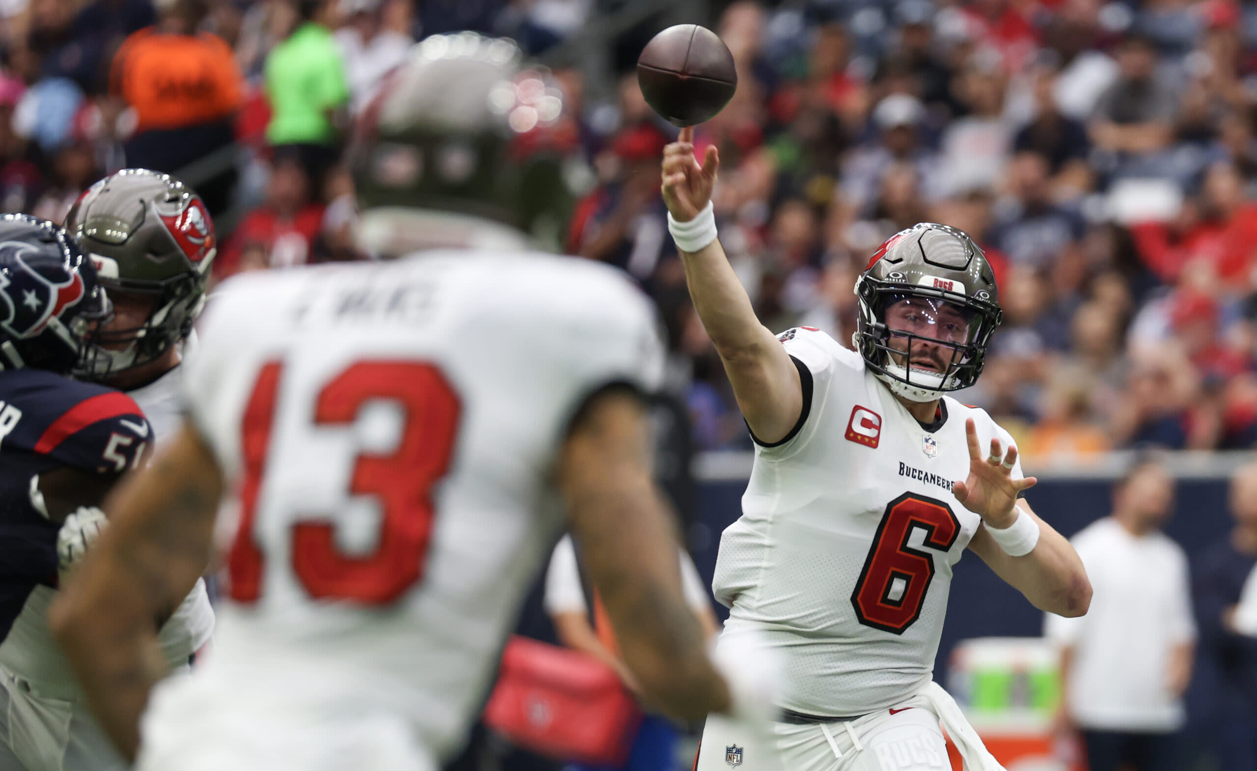 WATCH: Every Baker Mayfield-to-Mike Evans TD from the 2023 season