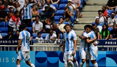 Argentina toma aire en el fútbol olímpico con triunfo 3-1 contra Irak