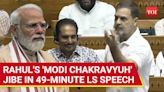 Rahul Gandhi Triggers Ugly Spat In Fiery LS Speech | 'Modi-led Chakravyuh,' 'Kamal' & India 'Trap'