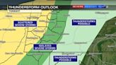 SEVERE STORMS move in to much of the area late Wednesday