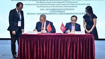 Hong Kong Signs Double Taxation Agreement with Türkiye to Boost Economic Ties