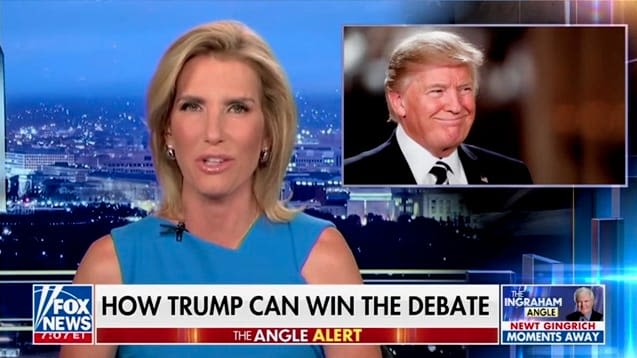 Laura Ingraham Has Some Advice for Trump Ahead of Debates