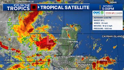 Tropics Update: Tropical system possibly developing in Mexico