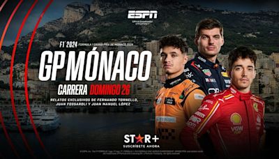 Cómo ver GP de Mónaco de Fórmula 1 por Star+