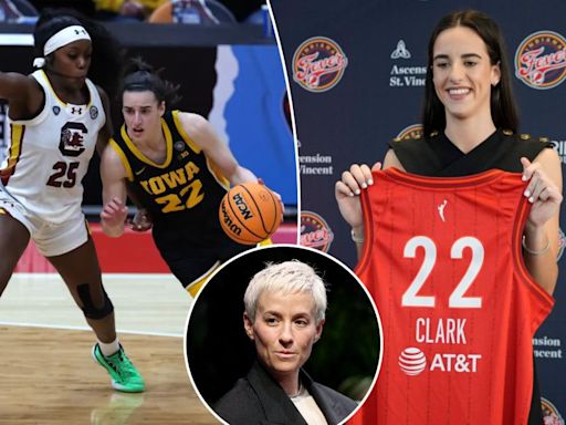 Rise of women’s basketball is ‘much more’ than Caitlin Clark: Megan Rapinoe