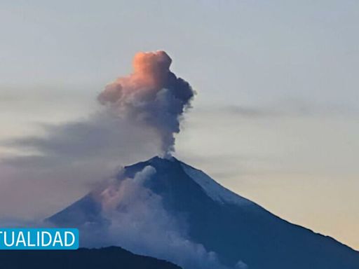 La ceniza del volcán Sangay podría apagar el motor de los aviones en vuelo