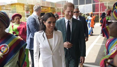 Meghan Markle and Prince Harry Match Nigeria's Flag in Major Style Moment!