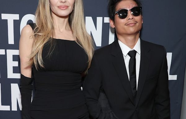 Angelina Jolie and Brad Pitt’s Son Pax Shows Facial Scars in First Red Carpet Since Bike Accident - E! Online